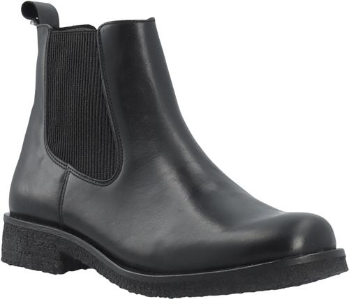 Se Cashott Casfreja Chelsea Boot Pull Up Leather Kvinde Black Chelsea Boots Str 37 - hos Magasin ved Magasin