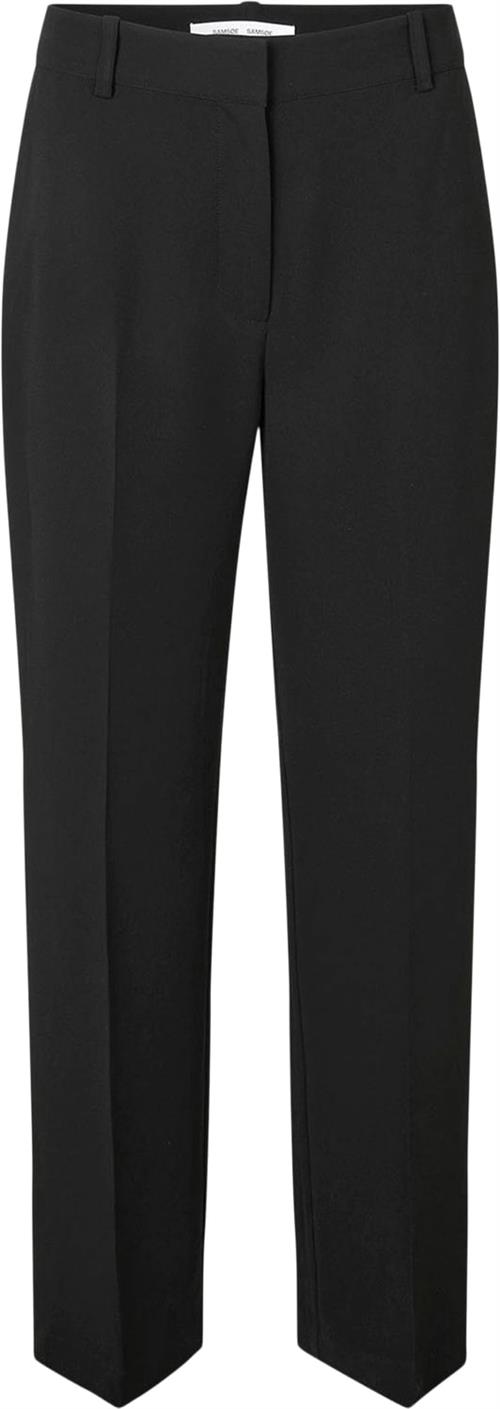 Se Samsøe Samsøe Salara Trousers 15596 Kvinde Black Bukser Str L - hos Magasin ved Magasin