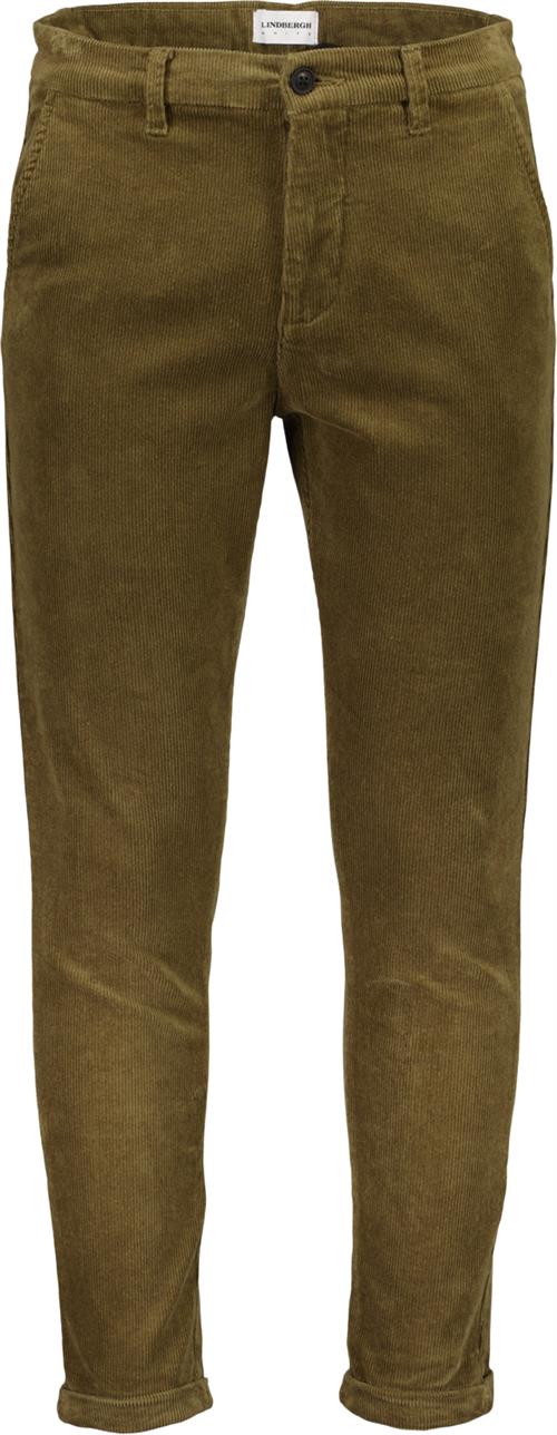 Lindbergh Cropped Corduroy Pants Mand Sand Chinos Str S - hos Magasin