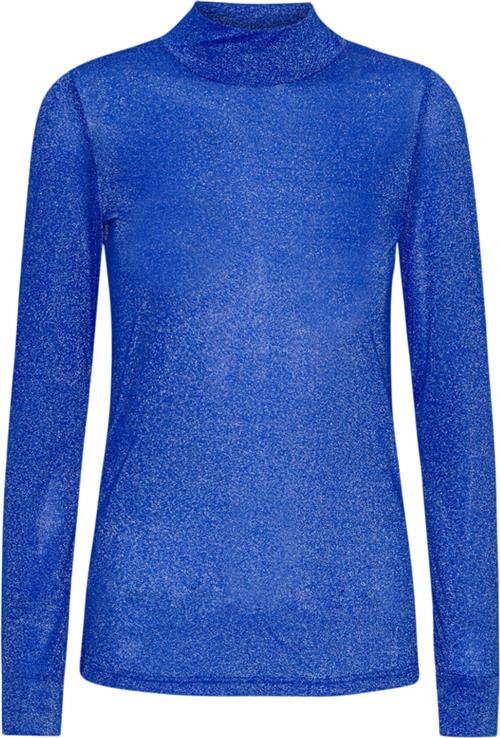 HUNKØN Cattia Blouse Kvinde Ice Blue Sweaters Str L - hos Magasin