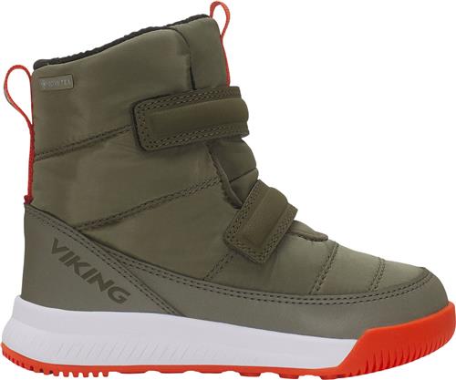 Se Viking Aery Reflex Warm GTX 2V Olive/red Støvler Str 29 - hos Magasin ved Magasin