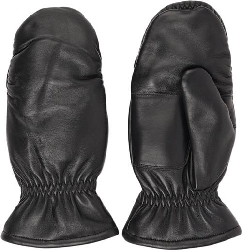 Lovelies Amalfi Soft Leather Mittens W/ Terry Fleece Lining S - Vanter Læder hos Magasin