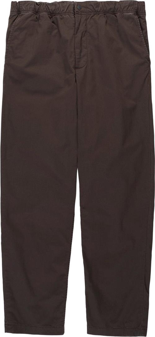 Se Norse Projects Ezra Relaxed Organic Stretch Twill Trouser Mand Espresso Casual Bukser Str M - hos Magasin ved Magasin