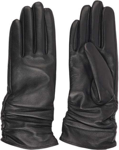 Lovelies Asti Feminine Leather Gloves With Cashmere Lining L - Handsker hos Magasin