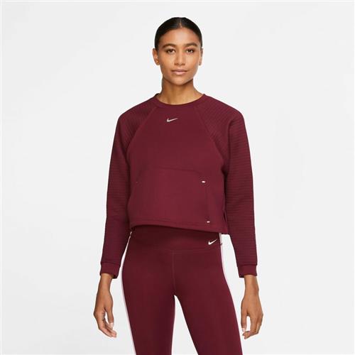 Nike Nike Pro Fleece Crew S - Hættetrøjer & Sweatshirts Polyester hos Magasin