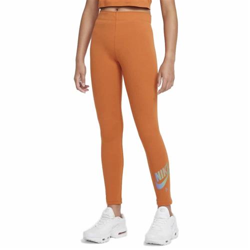 Nike Leggings Kids Str 158-170 / XL - Orange Leggings Bomuld hos Magasin