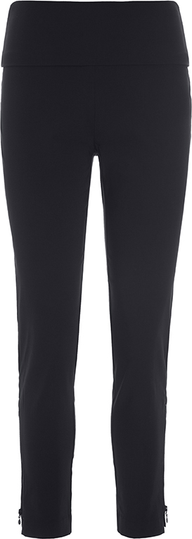 Bitte Kai Rand Magic Stretch Pants W. ZIP Kvinde Sort Bukser Med Smalle Ben Str L - hos Magasin