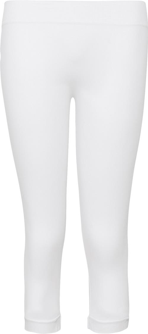 Decoy Decoy Seamless Capri Leggings Kvinde Hvid Leggings Str S/M - hos Magasin