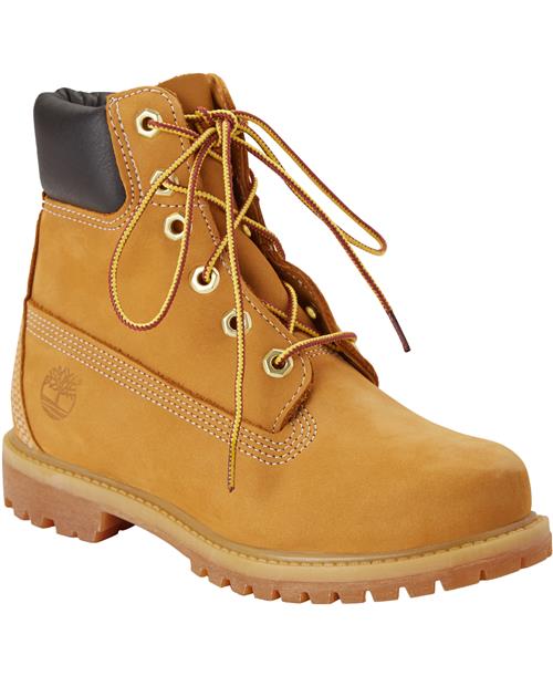 Se TIMBERLAND "6"" Premium Boot" Kvinde Gul Vinterstøvler Str 37 - Læder hos Magasin ved Magasin