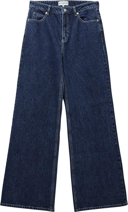 Blanche Waynebl Jeans Kvinde 60 Rinse Jeans Str 30 - Bomuld hos Magasin