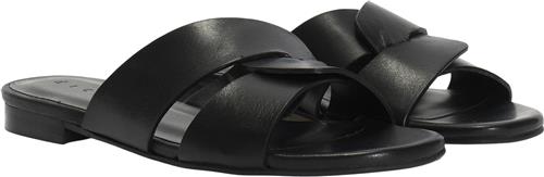 Dico Copenhagen Lulu Flats Kvinde Black Flade Sandaler Str 39 - hos Magasin