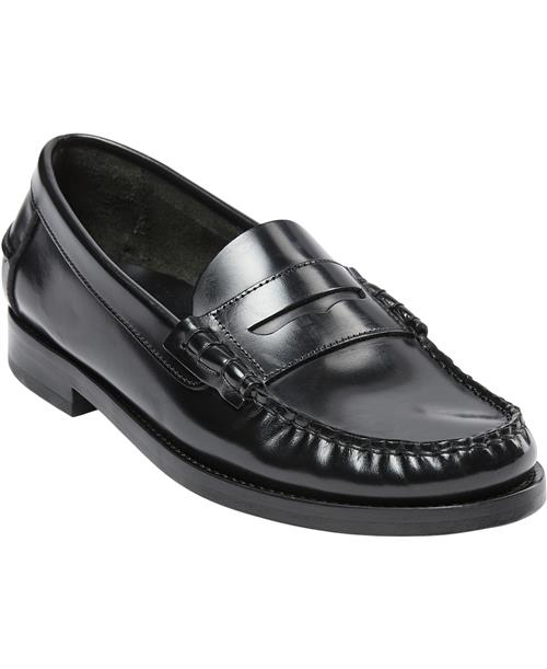 Se Dico Copenhagen Loafer Penny Polido Kvinde Black Loafers Str 41 - hos Magasin ved Magasin