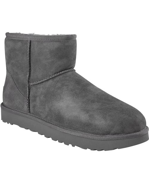 UGG W Classic Mini II Kvinde Grey Vinterstøvler Str 42 - hos Magasin