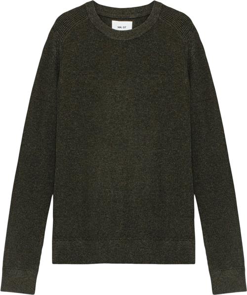 NN07 Kevin 6600 Mand Dark Army Sweaters Str S - hos Magasin