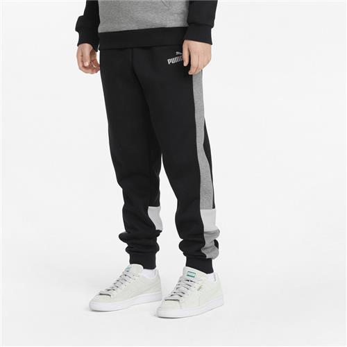 Se Puma Essentials+ Colourblock Joggingbukser 104 - T-shirts hos Magasin ved Magasin