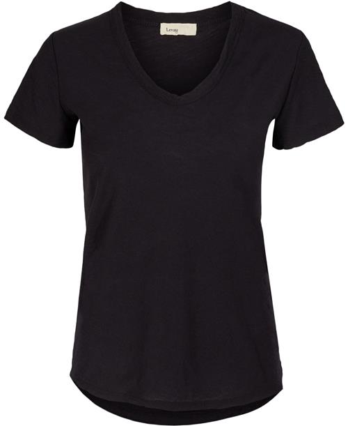 Levete room ANY 2 Kvinde Black Kortærmede T-shirts Str XS - Bomuld hos Magasin