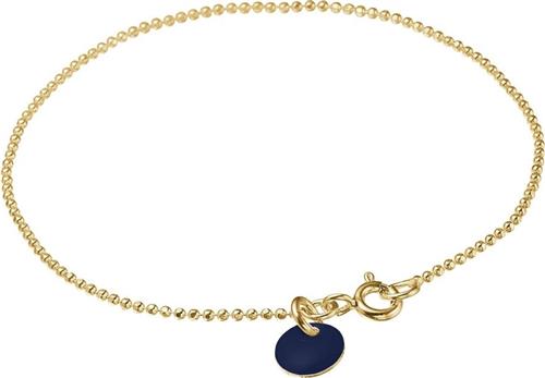 ENAMEL Copenhagen Bracelet, Ball Chain 17,5 cm - Kædearmbånd Med Vedhæng hos Magasin