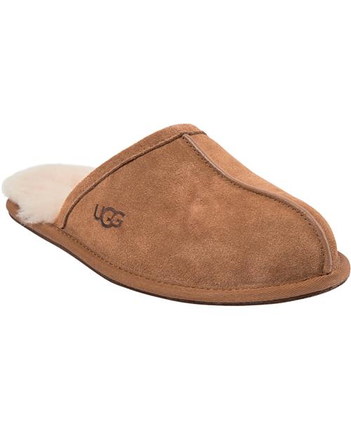 Se UGG M Scuff Mand Chestnut Hjemmesko Str 41 - hos Magasin ved Magasin