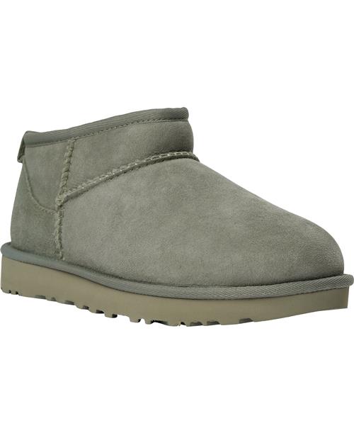 Se UGG W Classic Ultra Mini Kvinde Shaded Clover Vinterstøvler Str 37 - hos Magasin ved Magasin