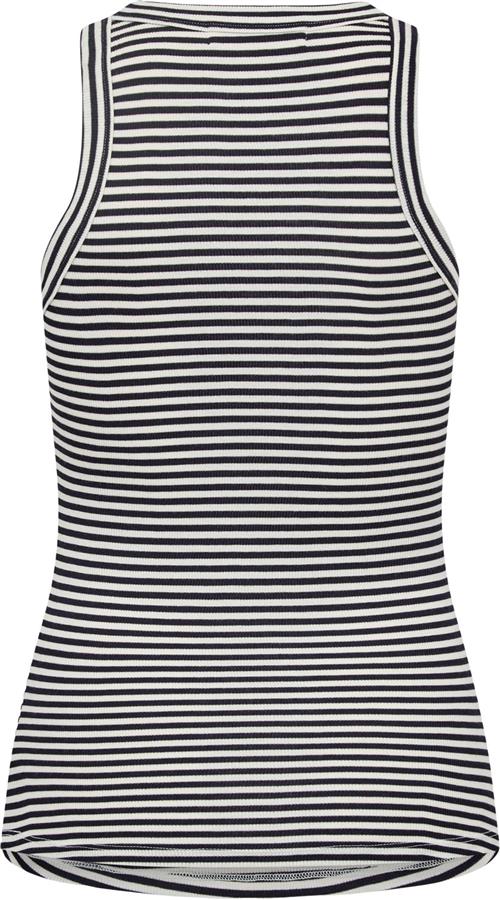 Sofie Schnoor Top Kvinde Navy Striped Tanktoppe Str S - hos Magasin