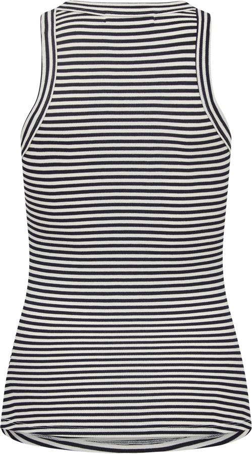 Se Sofie Schnoor Top Kvinde Navy Striped Tanktoppe Str M - hos Magasin ved Magasin