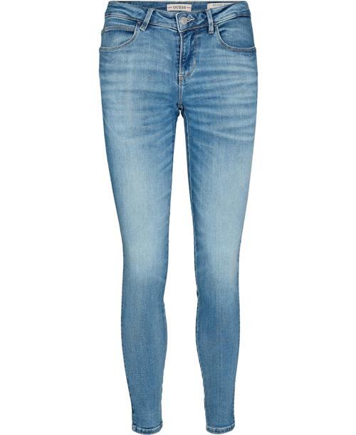 Se GUESS Curve X Kvinde Carrie Light. Skinny Jeans Str 29 - hos Magasin ved Magasin