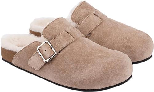 Lovelies Nesso Skin Mules With Adjustable Bucket Kvinde 0078 Hjemmesko Str 42 - Læder hos Magasin