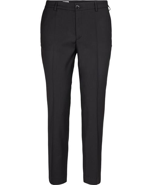 Filippa K Luisa Cropped Cool Wool Slack Kvinde Black Bukser Med Smalle Ben Str 38 - hos Magasin