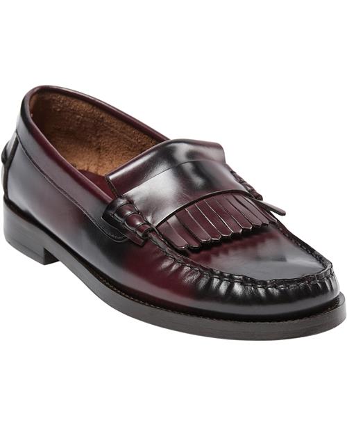 Dico Copenhagen Loafer Fringes Polido Kvinde Bordeaux Loafers Str 39 - hos Magasin