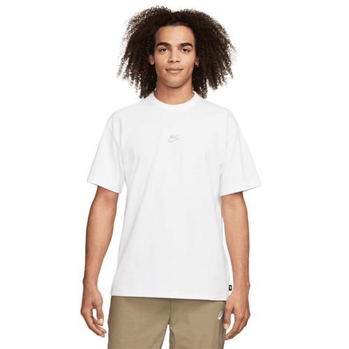 Nike Sportswear Premium Essentials Tshirt Mand Oil Green Kortærmede T-shirts Str L - Bomuld hos Magasin