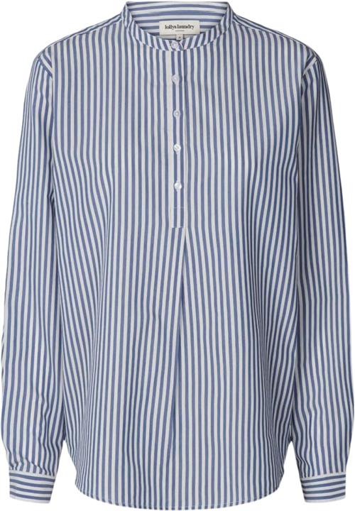 Lollys Laundry Lux Shirt Kvinde Stripe Langærmede Skjorter Str S - hos Magasin