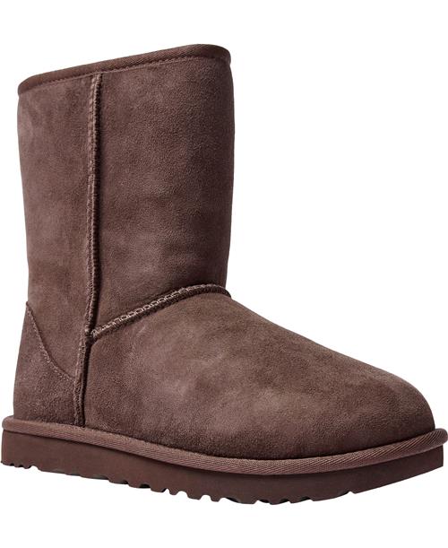 Se UGG W Classic Short II Kvinde Burnt Cedar Vinterstøvler Str 39 - hos Magasin ved Magasin