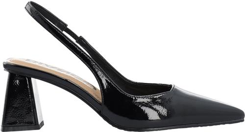 Bianco Biamaralyn Slingback Patent Kvinde Black Slingbacks Str 40 - hos Magasin