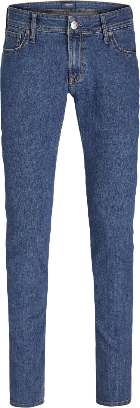 JJ-REBEL Jrebluke Jjcraft MF 760 Noos Mand Blue Denim Jeans Slim Fit Str "30/""34" - Denim hos Magasin