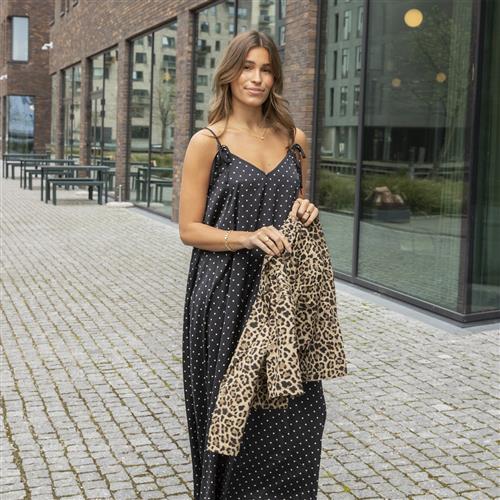 Love&Divine Love1154 Kvinde Black/cream Maxi Kjoler Str M - hos Magasin