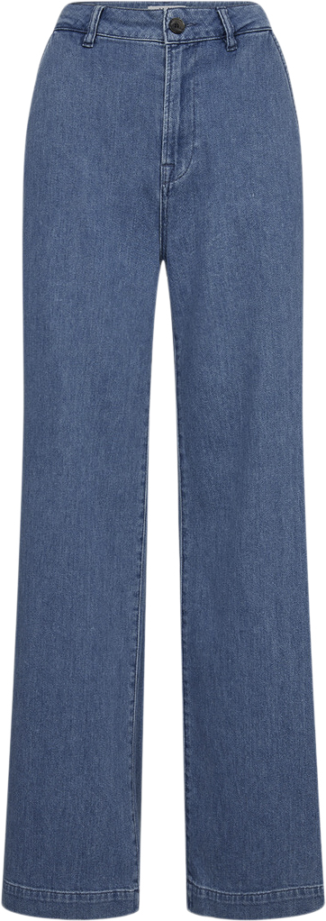 Se IVY Copenhagen Ivyaugusta French Jeans Wash Garda Kvinde Denim Blue Straight Jeans Str 31 / 32 - hos Magasin ved Magasin