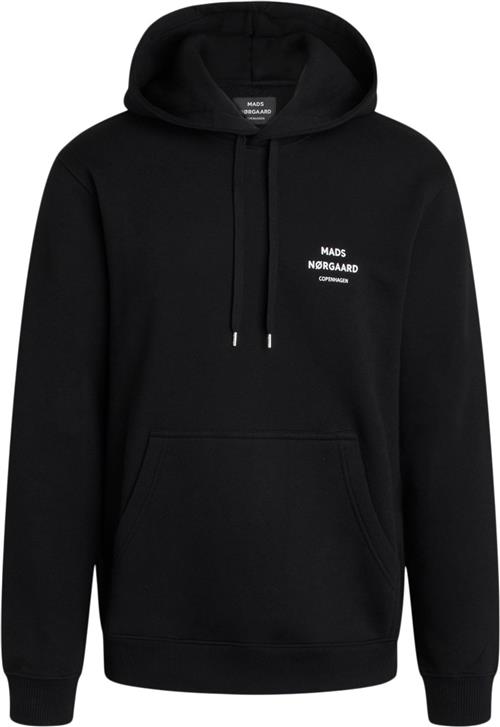 Mads Nørgaard - Copenhagen Standard Hoodie Logo Sweat Mand Sort Hoodies Str XL - hos Magasin