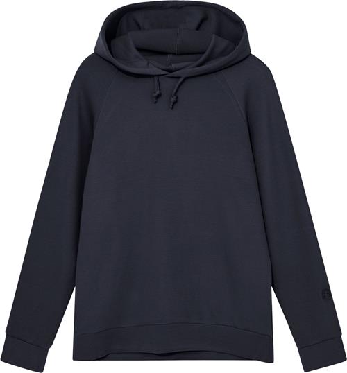 Se Mos Mosh Gallery Mmgabel Hood Sweat Mand Indigo Blue Hoodies Str M - Viskose hos Magasin ved Magasin