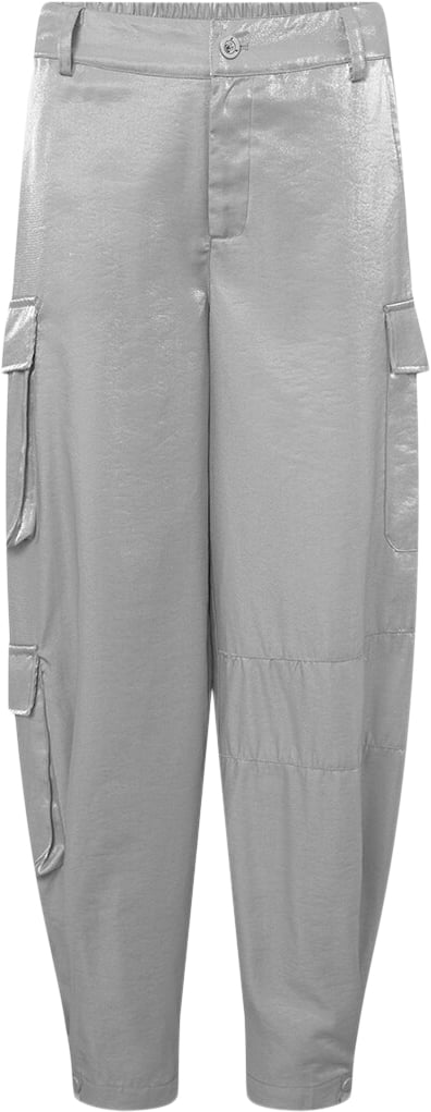 HUNKØN Patrice Cargo Pants Kvinde Silver Cargo Bukser Str XS - hos Magasin