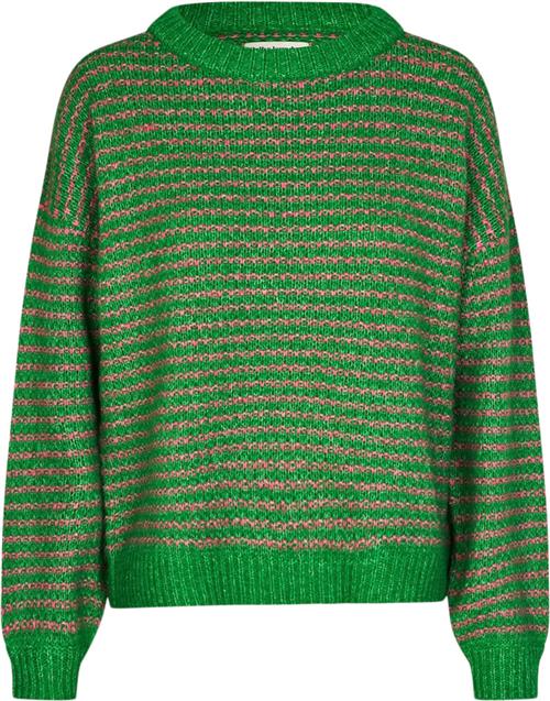 Lollys Laundry Terryll Knit Jumper LS Kvinde Green Sweaters Str XL - hos Magasin