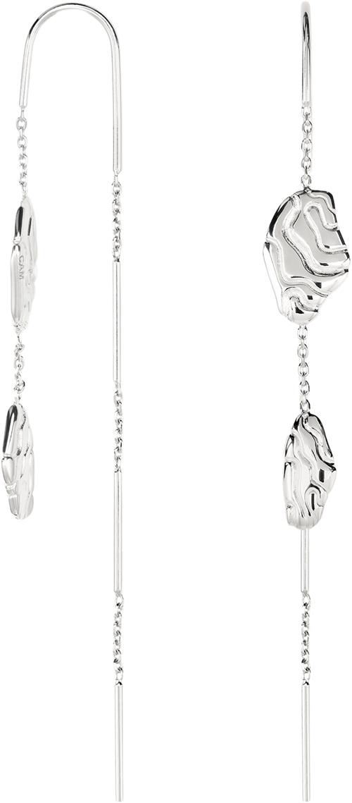 Se Camille Brinch Jewellery Long Liquid Flow Earlines Sold as a pair - Ørehænger hos Magasin ved Magasin