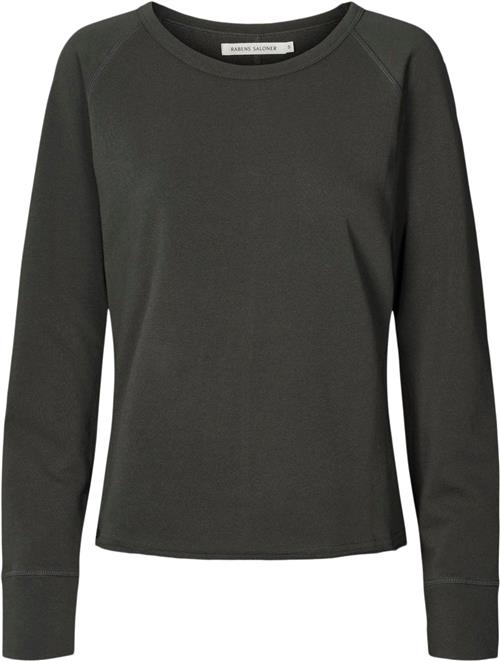 Se Rabens Saloner Light Stretch Long Sleeve top Nemi Kvinde Sort Langærmede T-shirts Str XS - Bomuld hos Magasin ved Magasin