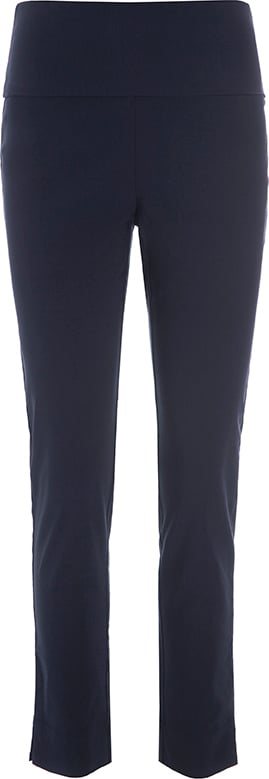 Bitte Kai Rand Magic Stretch Pants W. Slit Kvinde Blå Bukser Med Lige Ben Str XS - hos Magasin