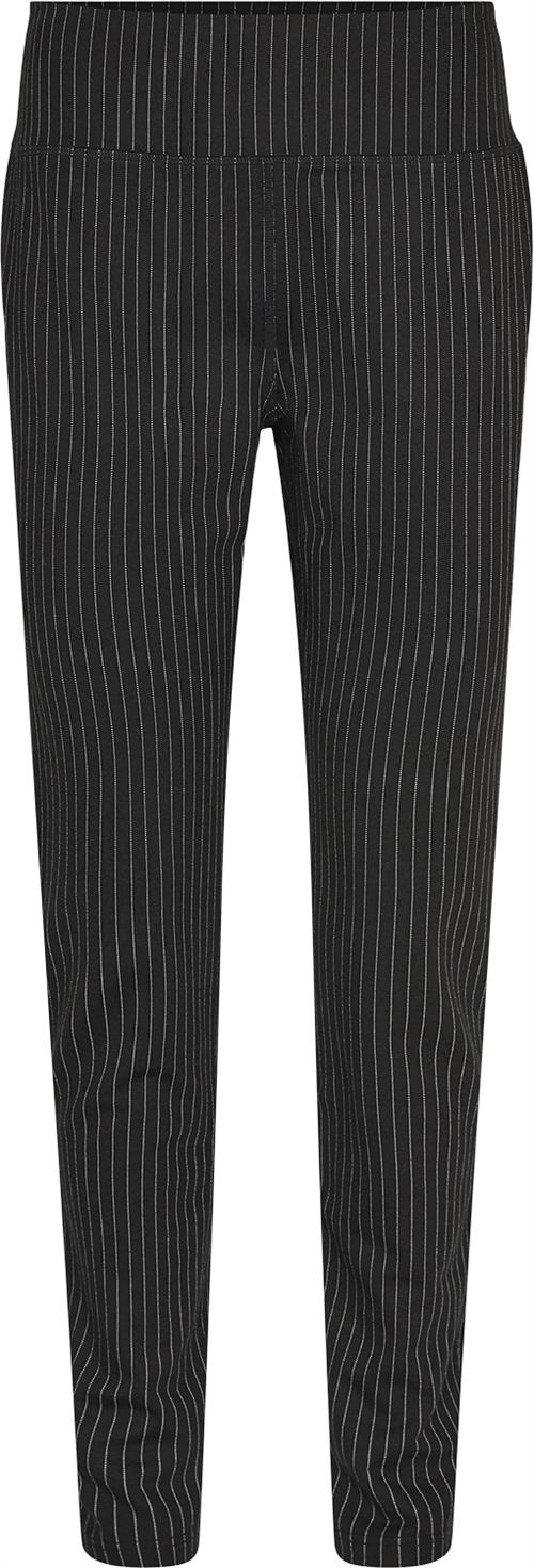 Designers Remix Zoe Tights Kvinde Striber/tern Bukser Med Smalle Ben Str 05 - hos Magasin