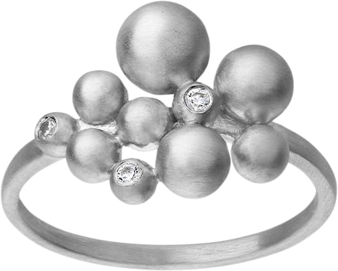 ByBiehl Pebbles Ring Silver 50 - Ringe hos Magasin