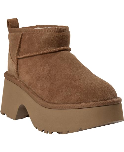 UGG W Classic Ultra Mini Kvinde Chestnut Vinterstøvler Str 39 - hos Magasin