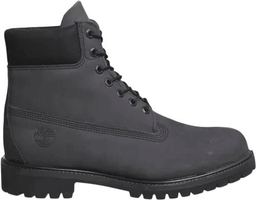 TIMBERLAND "6"""" Premium Boot" Mand Grey Snørestøvler Str 41.5 - Læder hos Magasin