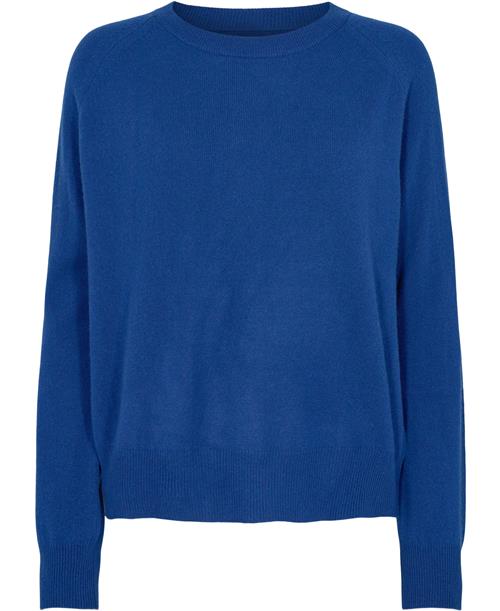 Magasin du Nord Collection Magasin Mabel 2 100 Cashmere Kvinde Fantasy Blue Sweaters Str S Cashmere