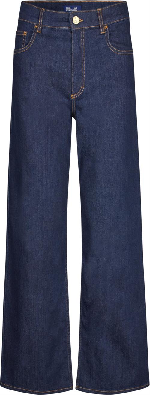 Se Baum und Pferdgarten Nicette Kvinde Denim Rinse Wide Jeans Str 40 - Denim hos Magasin ved Magasin