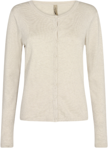 Se soyaconcept Scdollie 446 Cardigan Creme Kvinde 91620 Creme Cardigans Str M - Nylon hos Magasin ved Magasin